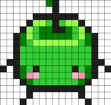 Junimo from stardew valley Stardew Valley Cross Stitch, Art Fer, Geeky Cross Stitch, Graph Crochet, Easy Pixel Art, Pixel Art Templates, Diy Perler Bead Crafts, Pixel Crochet, Pixel Art Grid