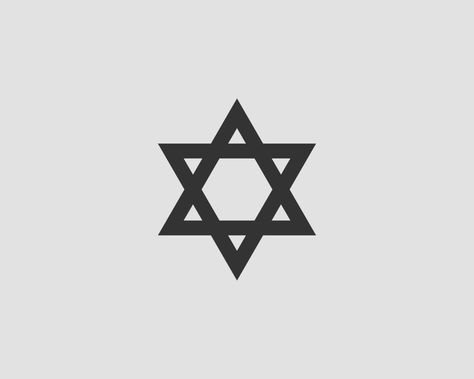 Jewish Star Tattoo, Star Of David Tattoo, David Tattoo, Jewish Star, Star David, Akame Ga, Star Tattoos, Black And White Aesthetic, Star Of David