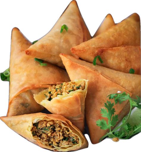 Chicken Samosa Recipes, Keema Samosa, Beef Samosa, Samosa Recipe, Savory Appetizer, Pakistani Food, Chaat Masala, Tea Time Snacks, Recipe Steps