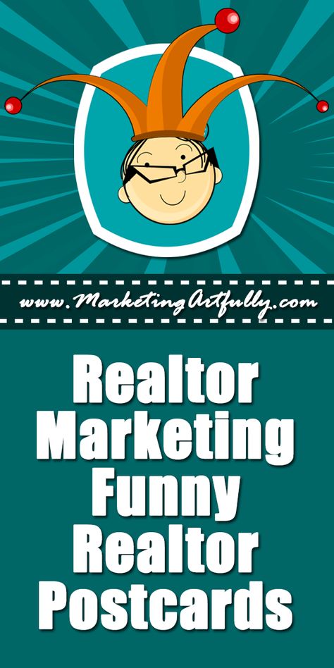 Realtor Marketing Funny Realtor Postcards :: Realtor marketing is generally a serious thing. That having been said, if you have the right personality, funny realtor postcards can be a great advertising tool! #realtor #marketing Realtor Postcards, Real Estate Marketing Plan, Funny Real Estate, Real Estate School, Real Estate Postcards, Real Estate Advertising, Real Estate Career, Realestate Marketing, Real Estate Advice