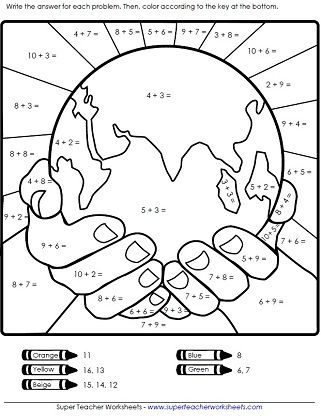 Earth Day Worksheets  - repinned by @PediaStaff – Please Visit  ht.ly/63sNt for all our pediatric therapy pins Oppgaver For Barn, Earth Day Worksheets, Earth Day Projects, Earth Day Crafts, Earth Day Activities, Pediatric Therapy, Math Coloring, 1st Grade Math, Math For Kids