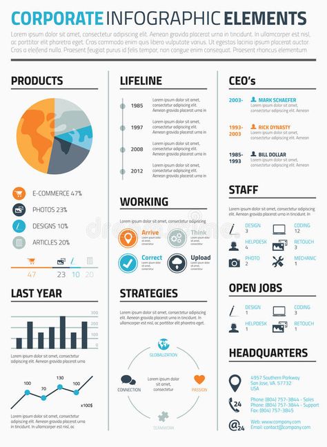 Minimal Infographic, Infographic Layout, Infographic Resume, Infographic Elements, Data Visualization Design, Creative Infographic, Vector Elements, Business Structure, Powerpoint Presentation Design