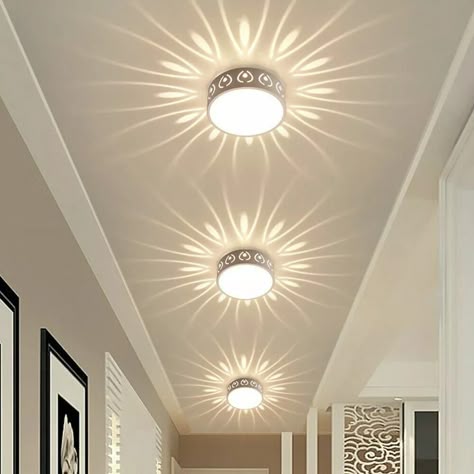 Modern Chandelier Lighting Surface Ceiling Lamp Pendant Hallway Light Fixtures | eBay Reciption Ceiling Lamp, Spa Bathroom Ceiling Lights, Cool Cieling Lights, Hall Lighting Ideas Ceilings, Simple Bedroom Light Fixtures, Mudroom Ceiling Light, Light For Staircase, Small Office Lighting Ideas, Cloud Ceiling Hallway