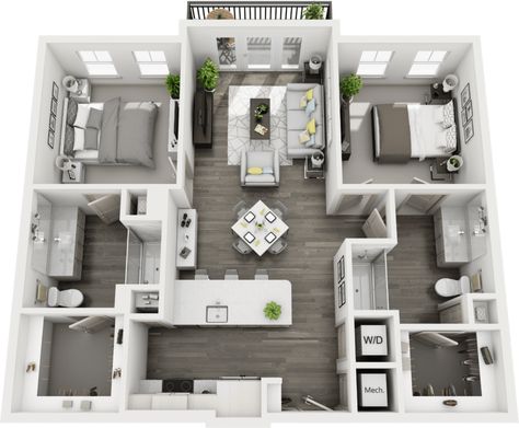 Home Layout 2 Bedroom, Small Home Layout, Bloxburg Apartment Layout, 2 Bedroom Apartment Floor Plan, Small Apartment Floor Plans, Small Apartment Layout, Condo Floor Plans, Home Layout, Condo Interior Design