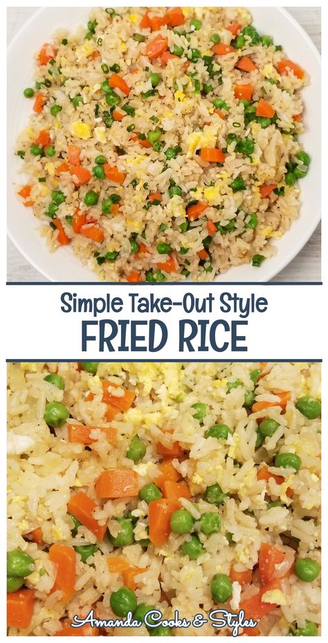 Fried Rice With Peas And Carrots, Rice And Carrots Recipe, Vegetable Rice Recipes Simple, Rice Peas And Carrots, Rice With Peas And Carrots, Simple Rice Recipes, Peas And Rice Recipe, Carrot And Celery Recipes, Rice With Carrots