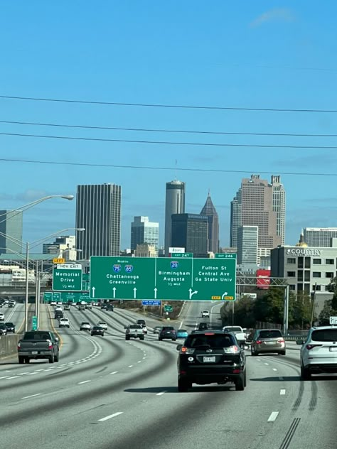 Downtown Atlanta Aesthetic, Aesthetic Cities, Atlanta Usa, Atlanta City, Downtown Atlanta, Tyler Perry, New Photo Download, Aesthetic Life, Morning View