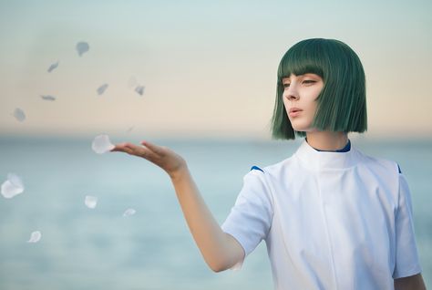 Photo by @jaywanmei, cosplay by @antoshka_gartz Haku Cosplay, Haku Dragon, Cosplay Ideas, Studio Ghibli, Unique Items Products, Turn Ons, Anime