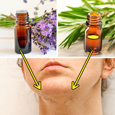 Spearmint Oil For Facial Hair, Stop Facial Hair Growth, Homemade Hair Removal, Female Facial Hair, Facial Hair Growth, Spearmint Tea, Unwanted Hair Growth, Underarm Hair Removal, Unwanted Facial Hair