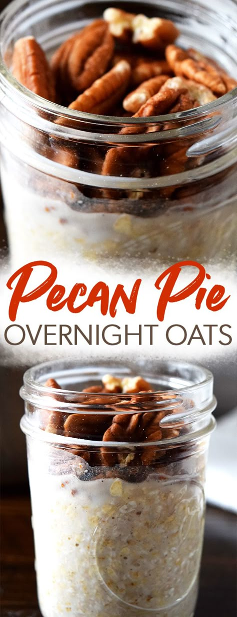 Overnite Oats, Dieting Recipes, Oatmeal Overnight, Oatmeal Ideas, Oats Protein, Overnight Oats Recipe Easy, Easy Pecan Pie, Night Oats, Best Overnight Oats Recipe