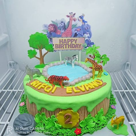 Topper Dinosaurus, Dino Saurus, Bd Cake, Cake Fondant, Fondant Cakes, Birthday Cakes, Fondant, Tart, Birthday Cake