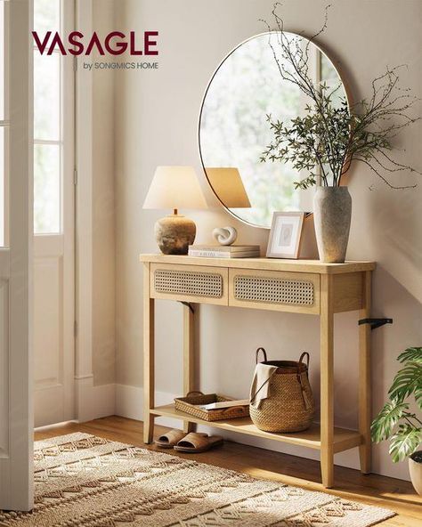 $135,99
$189,99 How To Style A Console Table, Small Entryway Table, Narrow Entryway Table, Boho Entryway, Narrow Sofa Table, Console Table With Drawers, Narrow Console Table, Entryway Console Table, Entryway Console