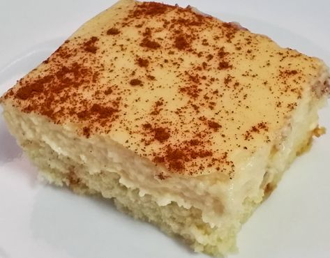 Latiya Dessert, Guam Desserts, Chamorro Desserts, Guamanian Recipes, Chamorro Food, Cake With Custard, Guam Recipes, Chamorro Recipes, Hafa Adai