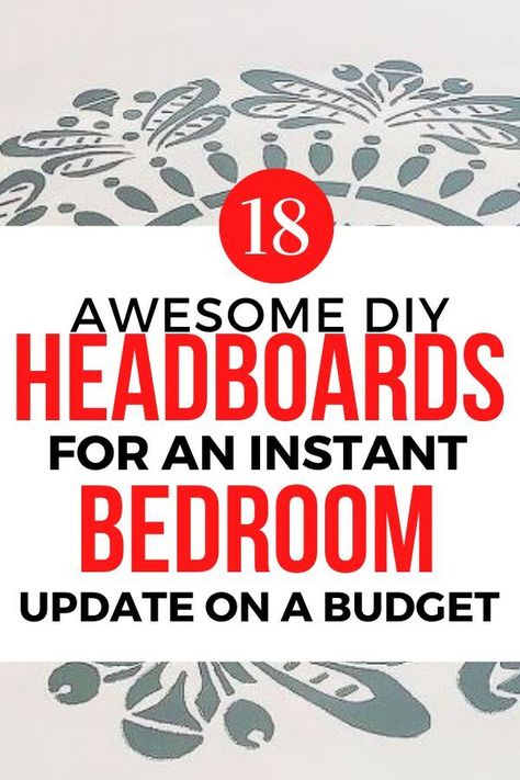 King Sized Headboards Diy, Queen Size Headboard Ideas, Easy Diy Headboard Cheap, Making A Headboard Diy, Cheap Headboard Ideas Diy, Diy Headboards Easy, Funky Headboards, Headboard Makeover Diy, Queen Headboard Diy