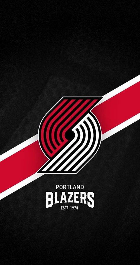 Portland Blazers, Lock Screen Wallpaper Android, Nba Basketball Teams, Home Screen Design, Logo Basketball, Team Logo Design, Jordan Basketball, Nba Logo, Nba Season