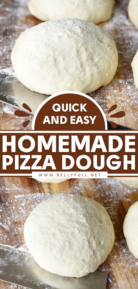 Quick and Easy Pizza Dough Recipe Easy Homemade Pizza Dough, Homemade Pizza Dough Recipe, Pizza Buffet, Homemade Pizza Dough Easy, Best Pizza Dough Recipe, Homemade Pizza Crust, Pudding Chia, Pizza Dough Recipe Easy, Best Pizza Dough