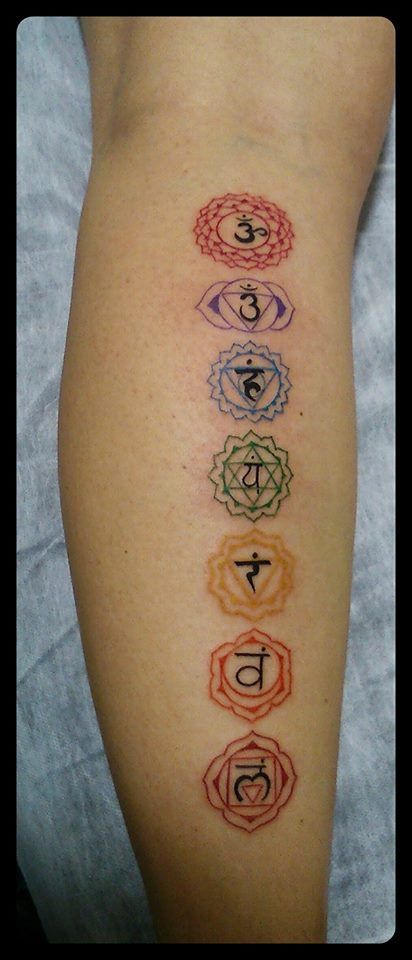 47 Meaningful Spiritual Tattoo Ideas Chakras Tattoo, Tattoos Meaning Strength, Grace Tattoos, Chakra Tattoo, Yoga Tattoos, Tattoo Back, Strength Tattoo, Religious Tattoos, Spiritual Tattoos