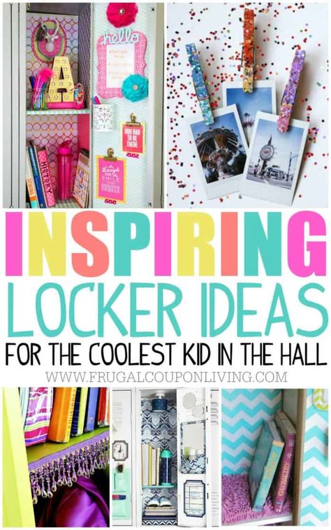 Locker Ideas for the Coolest Kid in the Hall Middle School Survival Kit, Locker Crafts, Locker Organization Diy, School Locker Organization, School Locker Decorations, Middle School Lockers, Schul Survival Kits, Hall School, Escuela Diy