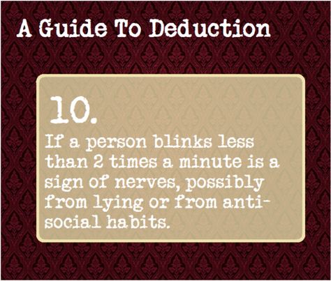 it's only bc we know better>>>or they have spent a great amount of time staring at a computer screen Detective Tips, A Guide To Deduction, The Science Of Deduction, Mrs Hudson, How To Read People, Sherlock Bbc, The More You Know, Psychology Facts, Body Language