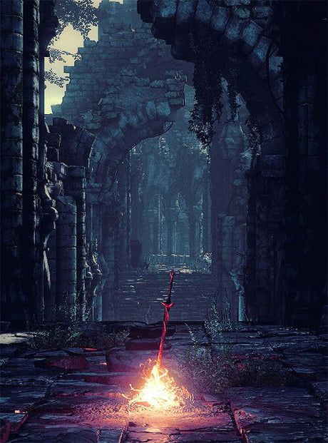 Mais que um jogo, uma experiência.  #darksouls #fromsoftware #117 Dark Souls, Gif