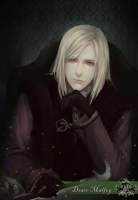 Draco malfoy with long hair by aprilis420 on DeviantArt Draco Malfoy Fanart, Captive Prince, Harry Potter Draco Malfoy, Boys Long Hairstyles, Harry Potter Anime, Alien Concept Art, Harry Potter Fan Art, Harry Potter Characters, Harry Potter Art