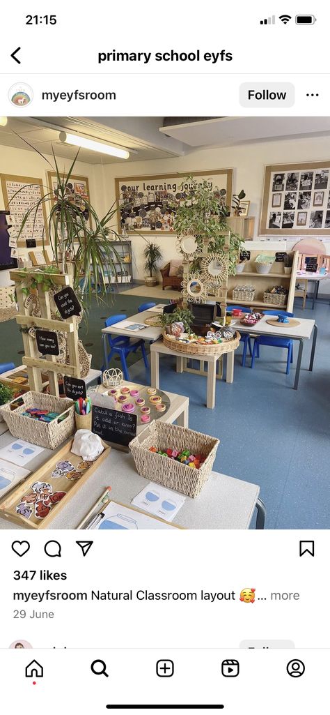 Reggio Inspired Classroom Layout, Cosy Area Eyfs, Preschool Classroom Set Up Reggio Emilia, Natural Reception Classroom, Reggio Elementary Classroom, Reggio Emilia Preschool Classroom Setup, Reggio Writing Area, Reggio Classroom Layout, Peg Board Classroom Ideas