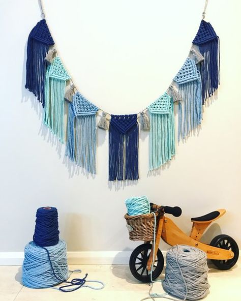 Hang Me U.P. — Home Macrame Bunting, Macrame Toran, Macrame Items, Broome Western Australia, Macrame Garland, Plant Hanger Macrame, Macrame Wall Hangings, Macrame Mandala, Yarn Hanging