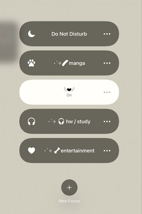 Focus Iphone, Focus Ideas, Ios 16 Ideas, Layout Phone, Focus Mode, Lockscreen Ios, Ios Aesthetic, Iphone Wallpaper Vsco, Instagram Symbols