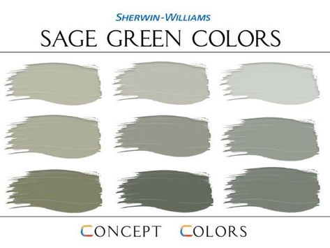 Sage Green Whole House Paint Palette Graphic by Concept Colors · Creative Fabrica Whole House Paint Colors, House Paint Palette, Interior Paint Color Palette, Scandinavian Color Palette, Farmhouse Color Scheme, House Paint Colors, Coastal Paint Colors, Coastal Paint, Beach House Colors