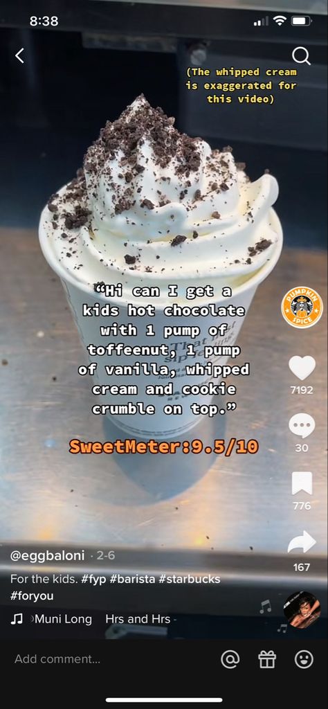 Food Starbucks, Starbucks Hot Chocolate, Starbucks Drink Menu, Hot Coffee Drinks, Starbucks Secret Menu Recipes, Starbucks Drinks Diy, Secret Starbucks Recipes, Frappe Recipe, Iced Starbucks Drinks