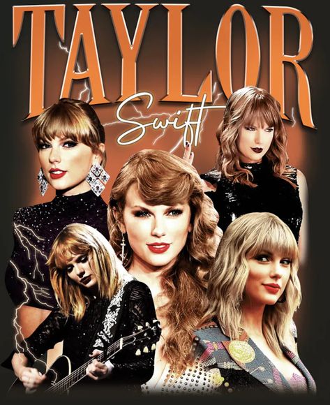 Taylor Swift Design Tshirt, Taylor Swift Vintage Poster, Taylor Swift Graphic Tee, 90s Shirts Graphic Tees, Taylor Swift Vintage, Taylor Swift Design, Taylor Swift Tshirt, Taylor Swfit, Taylor Swift Fotos