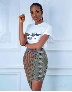 Ankara asymmetrical skirt by adepa - Short skirts and mini skirts - Afrikrea African Skirt Outfit, Chitenge Outfits, Ankara Skirt Styles, Afrocentric Fashion, African Print Skirt, African Skirts, Best African Dresses, Short African Dresses, African Fashion Skirts