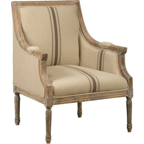 French Chairs Upholstery, Tan Accent Chair, Tan Leather Chair, Country Decorating, Upholstered Accent Chairs, Swivel Accent Chair, Chair And A Half, French Chairs, Beautiful Chair