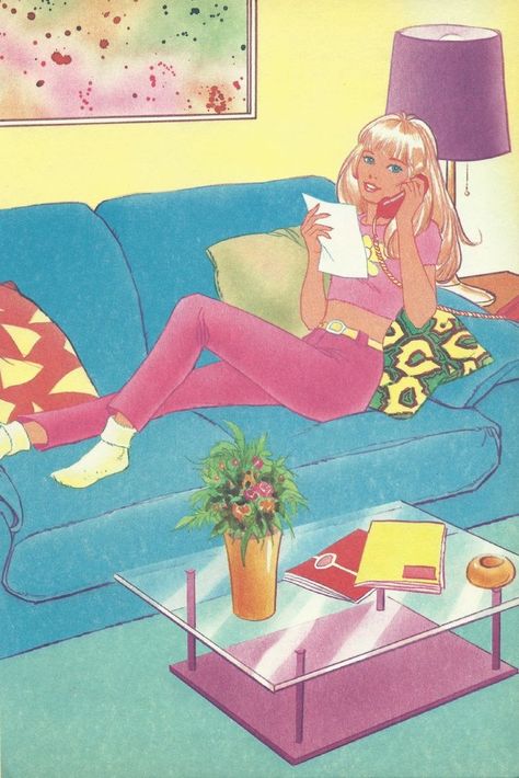 Barbie 80s, Barbie Fashion Sketches, Barbie Books, Barbie 90s, Barbie Drawing, Barbie Cartoon, Malibu Barbie, Barbie Princess, Barbie Movies