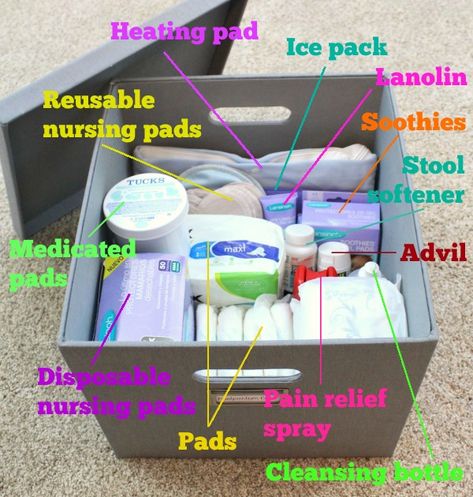 Postpartum Supplies, Postpartum Care Kit, Baby Care Kit, Postpartum Essentials, Baby Hospital, Baby Sleep Problems, Nursing Pads, Baby Care Tips, Baby Prep