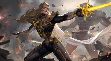 Mobile Legends Lancelot, Hero Mobile Legends, Chat Wallpaper Whatsapp, Cute Headers For Twitter, The Legend Of Heroes, Game Mobile, Cute Headers, Photoshop For Photographers, Anime Shadow