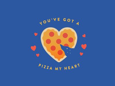 Pizza My Heart Valentines Pizza, Valentines Day Pizza, Pizza Quotes, Cute Postcard, Pizza My Heart, Valentines Illustration, Pizza Logo, 강아지 그림, Heart Logo