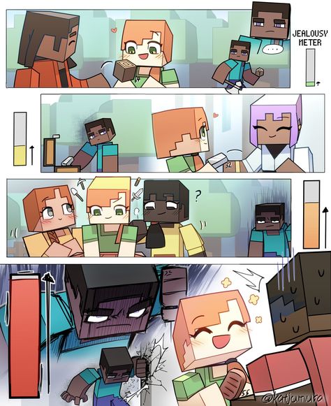 𝐀𝐑𝐓𝐈𝐒𝐓: りぶ @katjamura On X Twitter | #Minecraft #Minecraftfanart #Steve #Alex Alex Minecraft, Minecraft Comics, Minecraft Video Games, Minecraft Drawings, Minecraft Steve, Minecraft Anime, Minecraft Wallpaper, X Twitter, Comic Manga