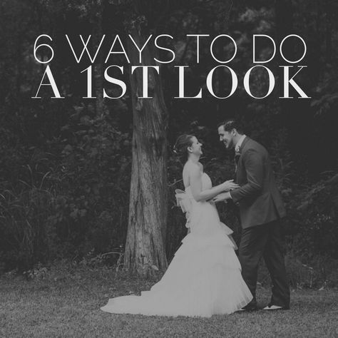 6 Ways to do a 1st Look - by Revival Photography www.revivalphotography.com 1st Look Wedding Pictures, Pop Decor, Tips For Brides, Groom Reaction, Wedding To Do List, Photo Time, Advice For Bride, Wedding Help, Rock Wedding