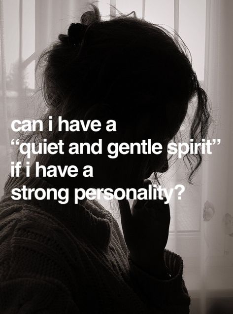 Gentle And Quiet Spirit Quotes, Gentle Spirit Quotes, How To Be Quiet Person, Spiritual Improvement, Gentle And Quiet Spirit, Elaborate Hairstyles, Prayer Boards, Quiet Spirit, Servants Heart