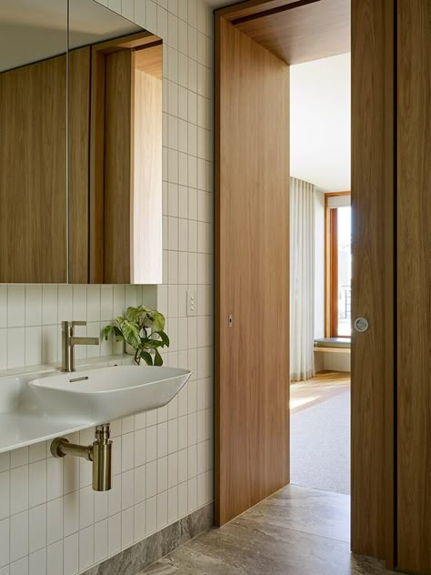 Brisbane Architects, The Local Project, Main Bathroom, Bathroom Renos, Bathroom Inspo, Local Design, Bathroom Reno, Australian Design, Banquette