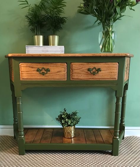 Half Moon Table, Table Hallway, Green Hallway, Up Cycle, Hallway Console, Console Table Hallway, Hallway Table, Green Table, Drinks Cabinet