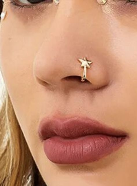 Hoop Nose Rings, Cute Piercings, Geometric Heart, Nose Rings Hoop, Geometric Star, Nose Rings, Rings Set, Nostril Hoop Ring, Join Us