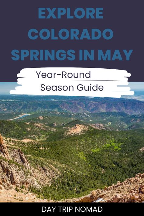 Discover the best time to visit Colorado Springs based on each season. From vibrant springs blooming with flowers to mild summers perfect for outdoor activities, and picturesque fall foliage to snow-covered winter wonderlands, there's a perfect time to explore Colorado Springs throughout the year. Whether you prefer hiking in summer or skiing in winter, Colorado Springs has something for everyone. Plan your trip wisely for an unforgettable experience! Colorado Springs Things To Do, Things To Do In Colorado, Trip To Colorado, Cheyenne Mountain, Road Trip To Colorado, Explore Colorado, Visit Colorado, Denver City, Colorado Trip