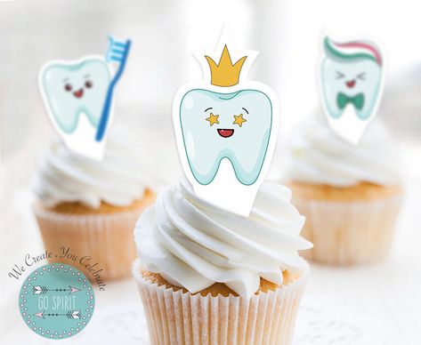 First Tooth, Theme Party Decorations, Cupcake Topper, Theme Party, Cupcake Toppers, Party Decoration, Cake Toppers, Ramadan, Party Themes