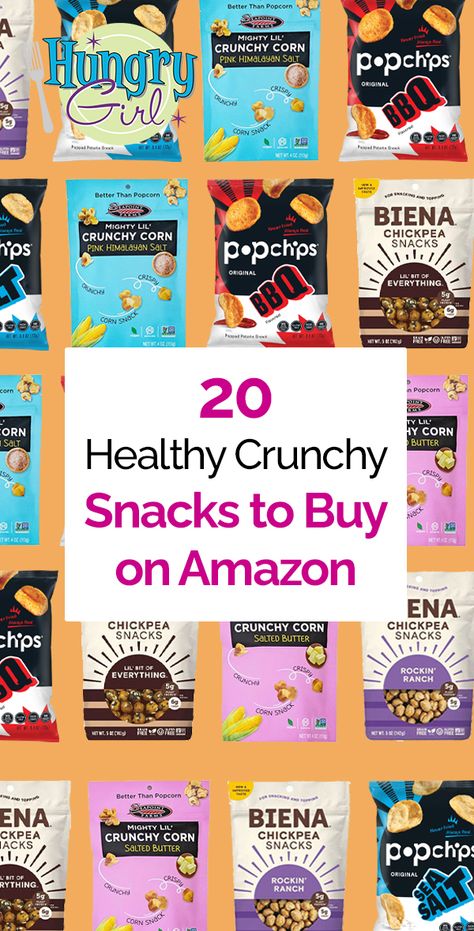 Top Healthy Crunchy Snacks to Buy on Amazon: Chips & More | Hungry Girl Healthy Chips From Store, Healthy Crunchy Snacks, Snacks To Buy, Bbq Corn, Crunchy Snacks, Healthy Chips, Hungry Girl Recipes, Corn Snacks, Weight Watchers Snacks