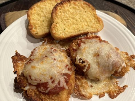 Just Bare Chicken Parmesan Just Bare Chicken Recipes, Bare Chicken Recipes, Just Bare Chicken, Chicken Parmesean, Costco Chicken, Basil Pasta Sauce, Chicken Filet, Chicken Parmesan Recipe, Gluten Free Italian