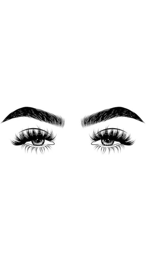 Eye Lashes Wallpaper, Lash Tattoo Ideas, Eyelash Logo Design Ideas, Lash Logo Ideas, Eyelash Decor, Eyelash Studio, Makeup Logo Design, Eyelash Technician, Eyelash Logo