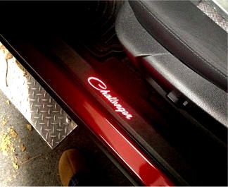 Dodge Challenger Parts and Accessories Store Door sills Dodge Challenger Mods, Custom Challenger Interior, Dodge Challenger Interior Ideas, Dodge Challenger Custom Interior, Dodge Charger Accessories, Challenger Mods, 2009 Dodge Challenger Srt8, Purple Challenger, Dodge Challenger Accessories