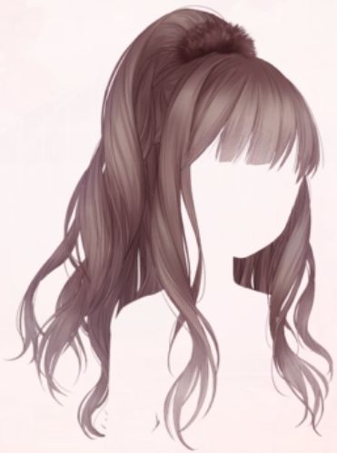 High Ponytail High Ponytail Drawing, Love Nikki Hair, Hairstyles Png, Mailbox Gift, High Ponytail Styles, Ponytail Drawing, Anime Hairstyle, Hairstyle Drawing, Oc Clothes