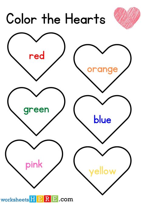 February Homeschool Preschool, Valentine Worksheets For Toddlers, Hearts Crafts Preschool, Hearts Activities For Preschool, Valentine's Day Worksheets For Preschool, Valentine Patterns Preschool, Preschool Valentine Coloring Pages, February Art Activities For Kids, Preschool Valentines Worksheets Free